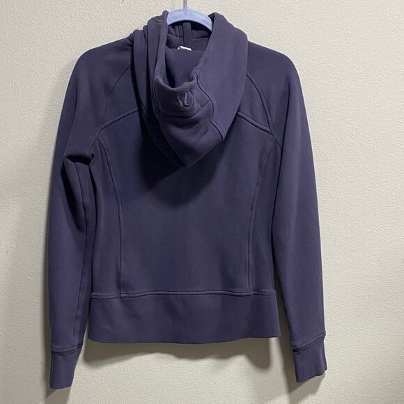 Lululemon 2024 Purple Scuba Full Zip Hoodie Size 6 - Picture 4 of 11